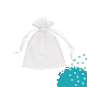 Bolsa de Organza | 5 "x 6.5" | 12 piezas