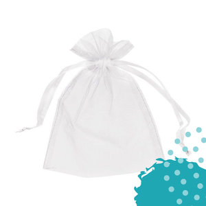 Bolsas de Organza | 7" x 10" | 12 piezas